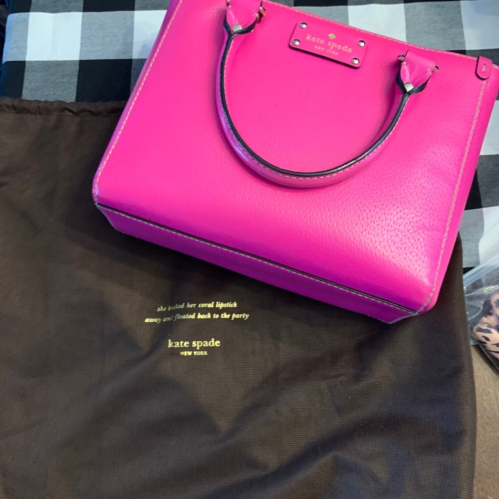 Kate Spade Hot Pink/Magenta Purse